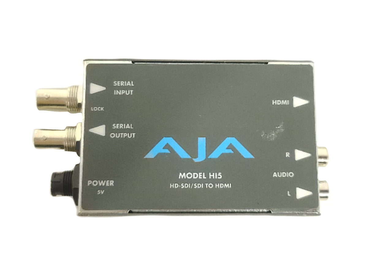 AJA Hi5 HD-SDI/SDI to HDMI Video and Audio Converter