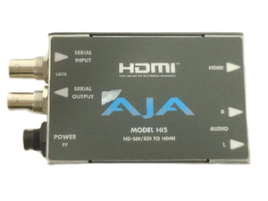 AJA Hi5 HD-SDI/SDI to HDMI Video and Audio Converter
