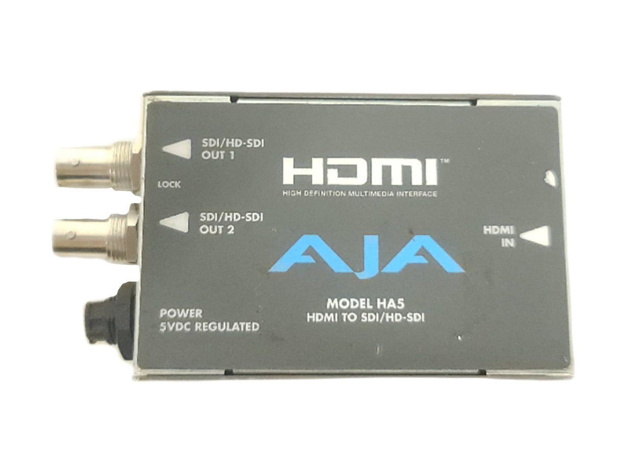 AJA Hi5 HD-SDI/SDI to HDMI Video and Audio Converter