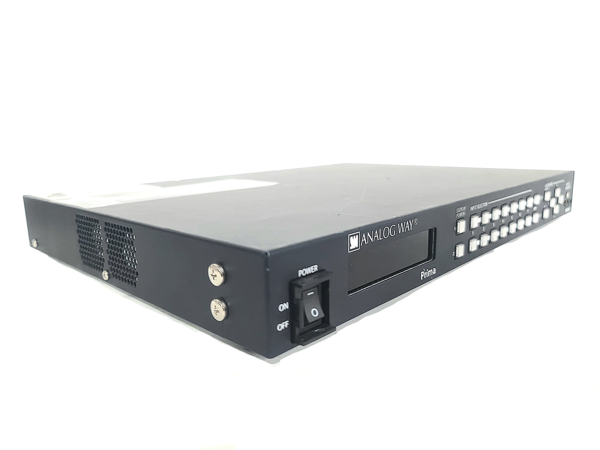 Analog Way Prima SMS720 Series 7x2 Seamless Matrix Video Switcher
