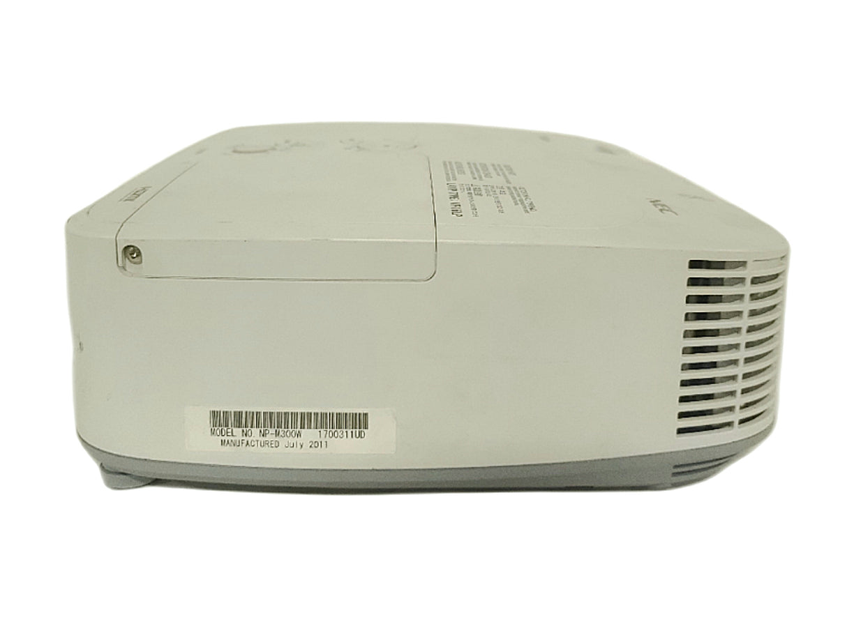 (2) NEC NP-M300W 3,000 Lumens WXGA 0.59" 3LCD Portable LCD Projector