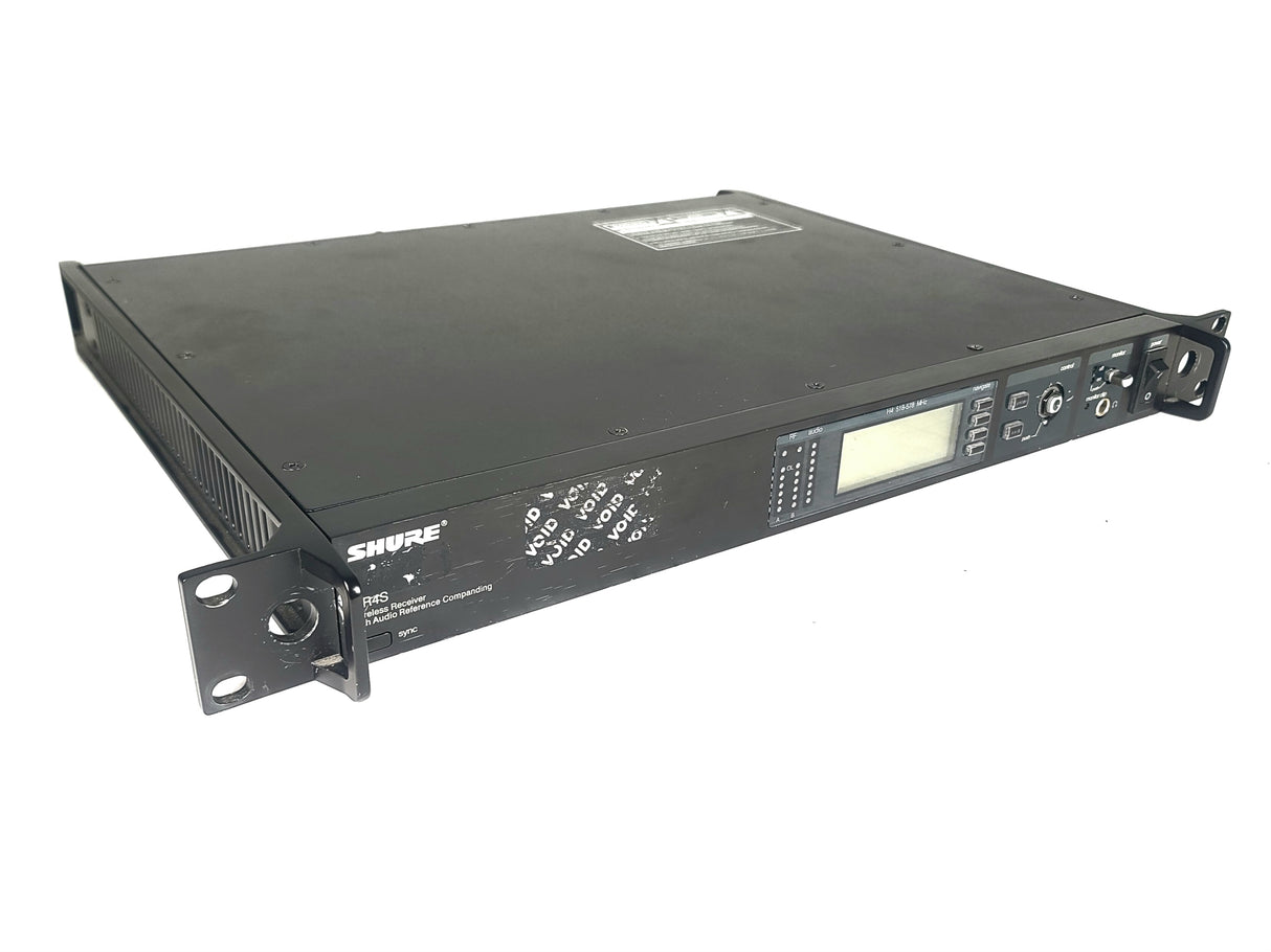 Shure UR4S-H4 Wireless Microphone Receiver (518 - 578 MHz)