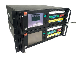 (2) Barco ScreenPRO-II R9004678 HD Video Switcher Rack Unit