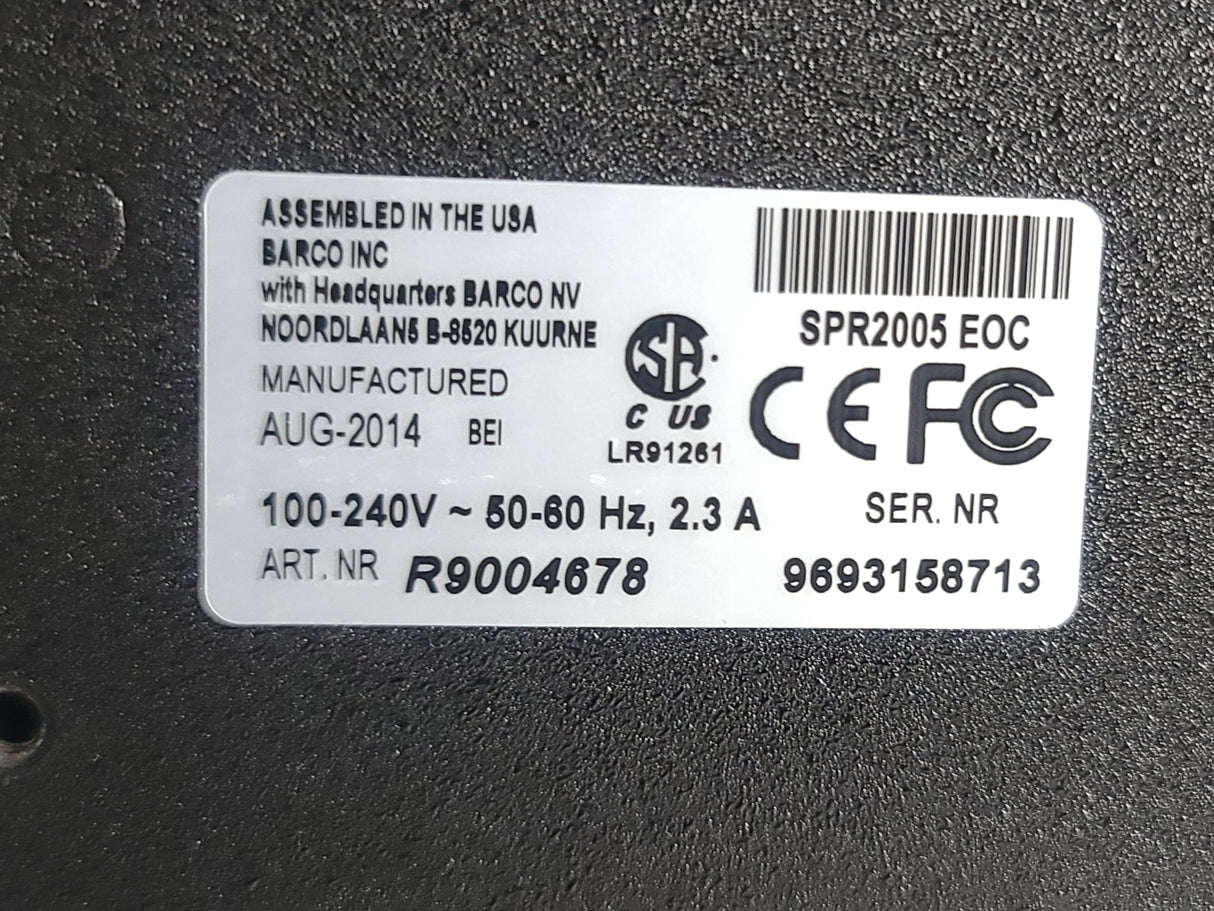 (2) Barco ScreenPRO-II R9004678 HD Video Switcher Rack Unit