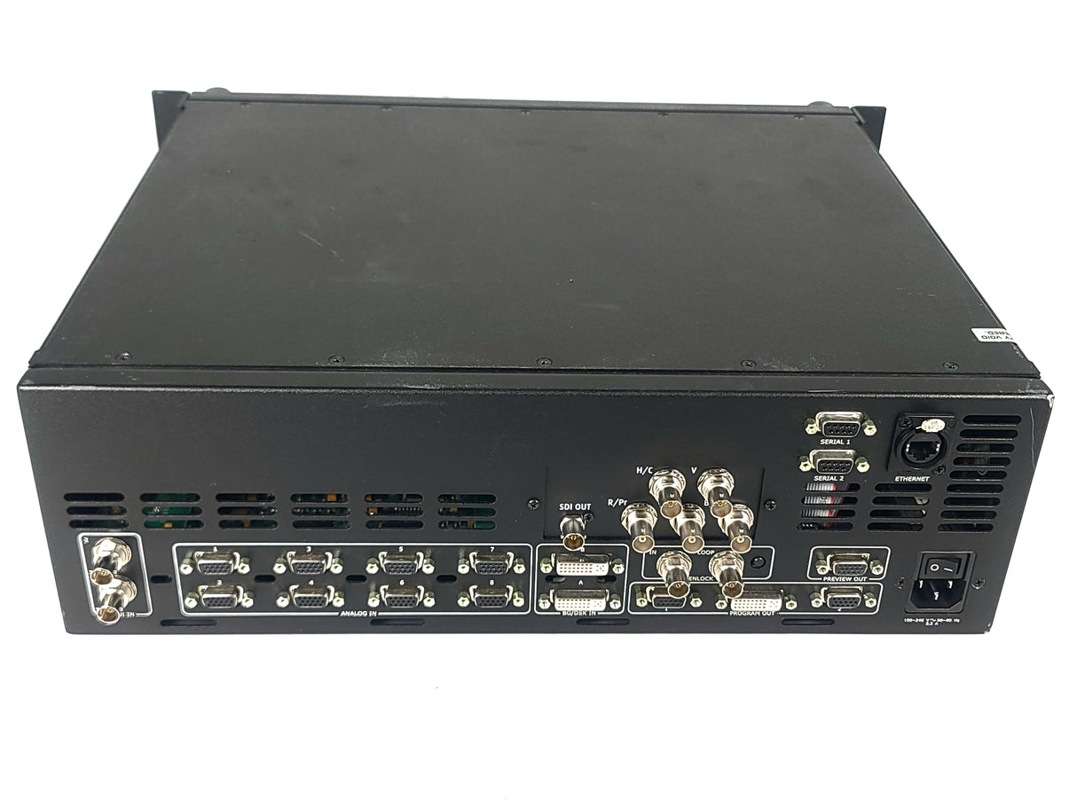 (2) Barco ScreenPRO-II R9004678 HD Video Switcher Rack Unit