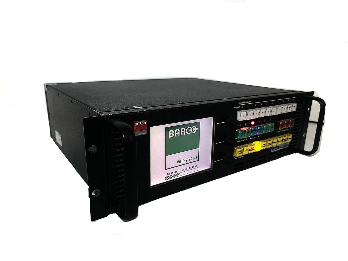 (3) Barco ScreenPRO-II R9860202 HD Video Switchers
