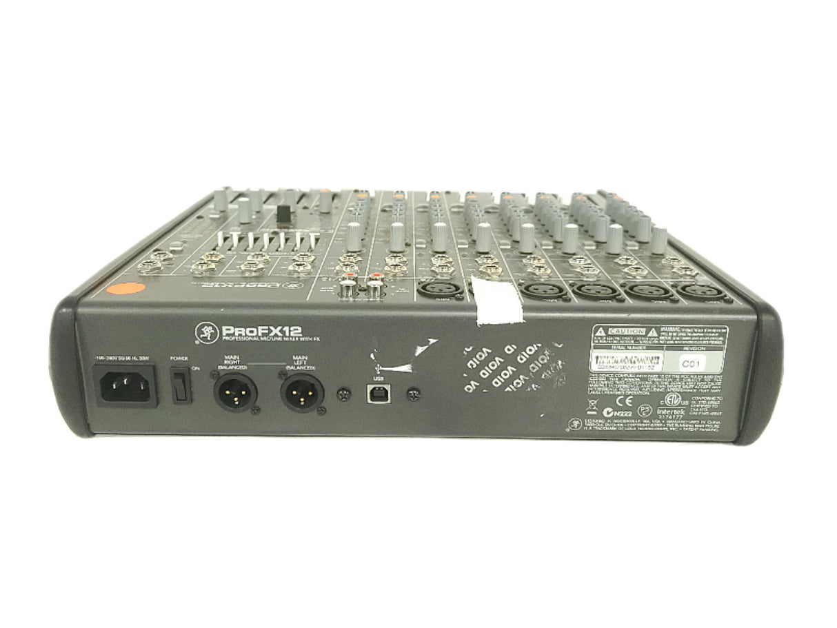 Mackie Pro FX 12 12-Channel Compact Mixer