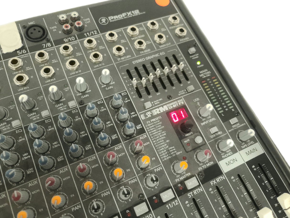 Mackie Pro FX 12 12-Channel Compact Mixer