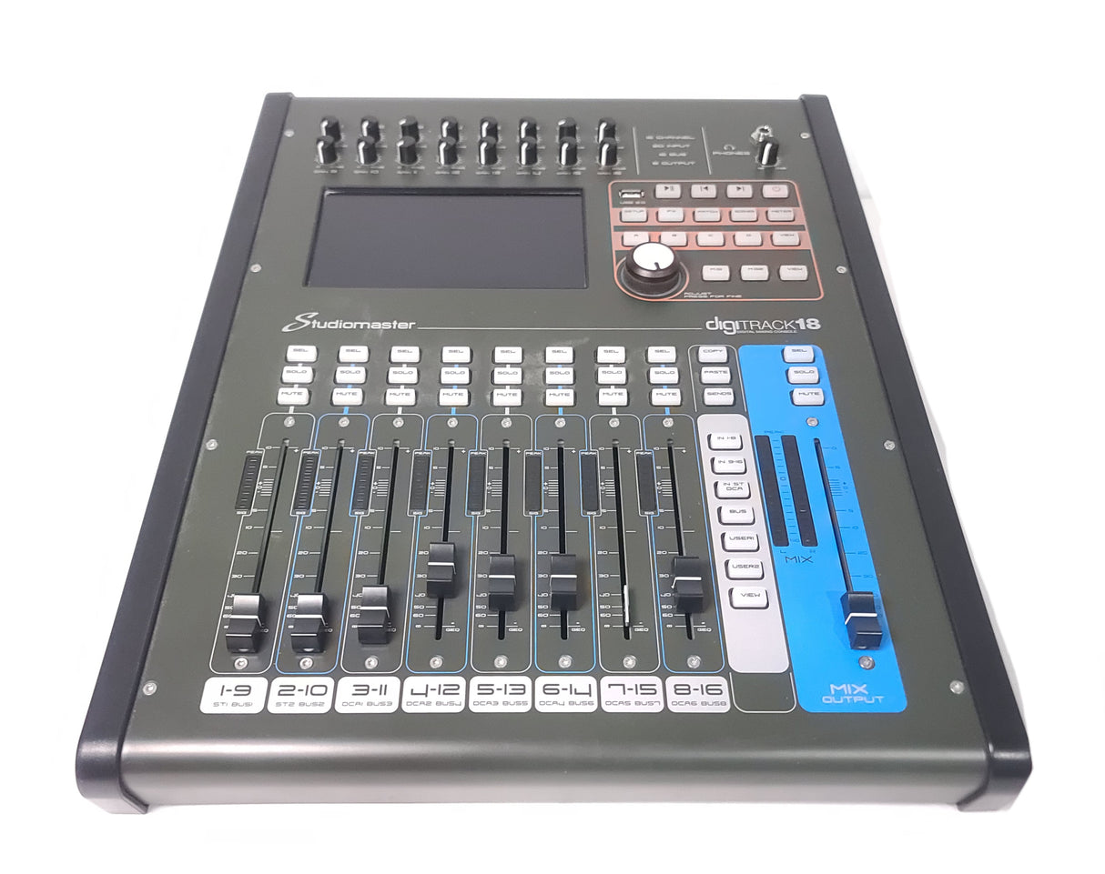 StudioMaster DigiTrack 18 Digital Mixing Console (NEEDS REPAIR)