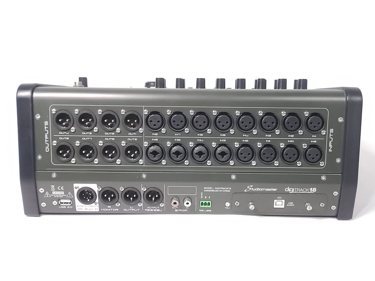 StudioMaster DigiTrack 18 Digital Mixing Console (NEEDS REPAIR)