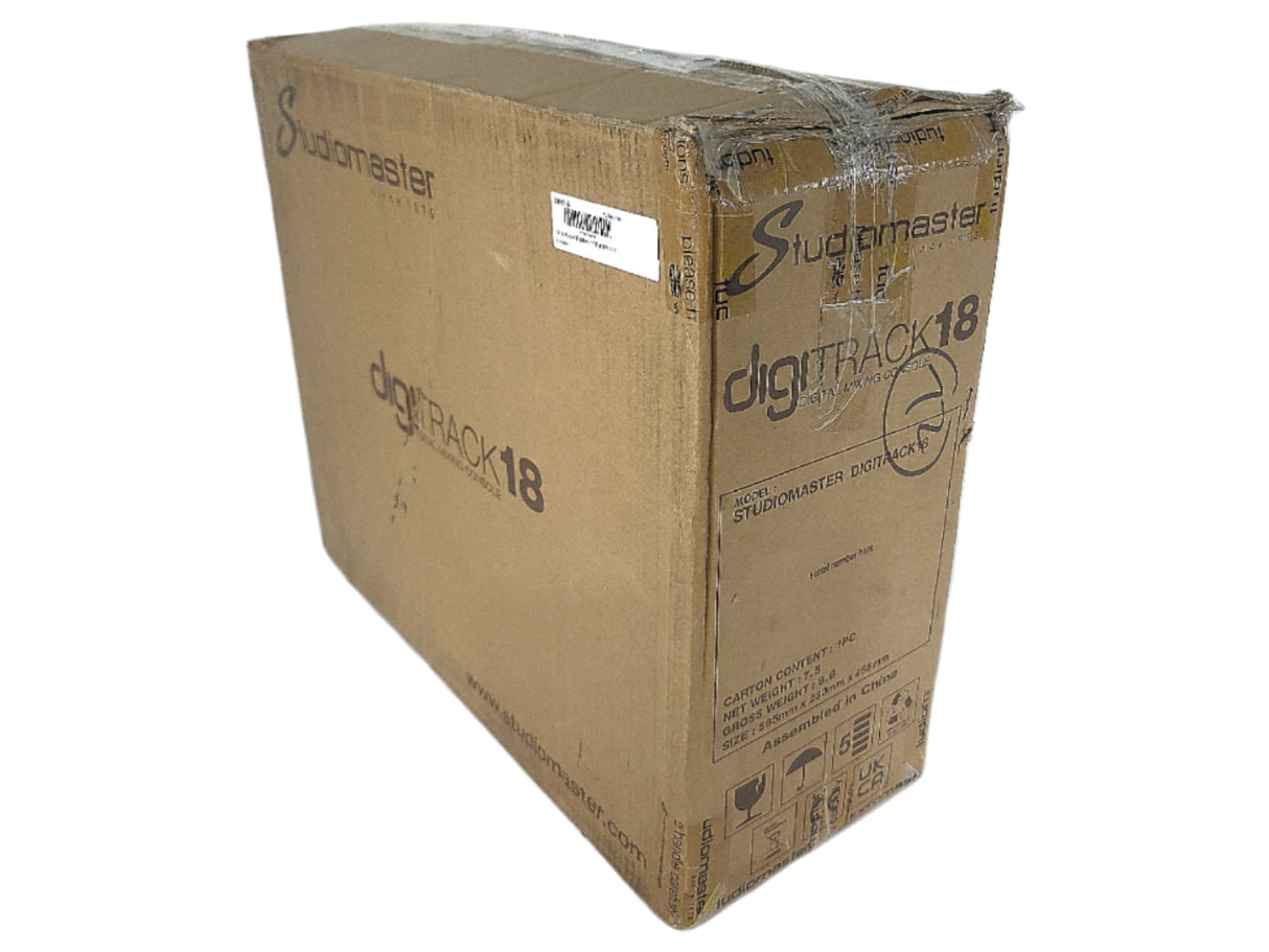 StudioMaster DigiTrack 18 Digital Mixing Console (New In Box)