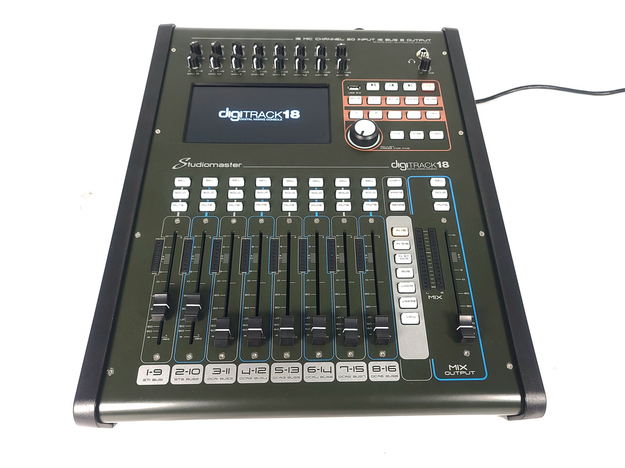 StudioMaster DigiTrack 18 Digital Mixing Console