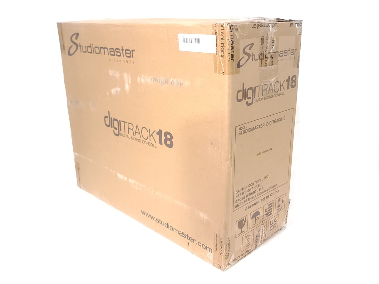 StudioMaster DigiTrack 18 Digital Mixing Console (New In Box)