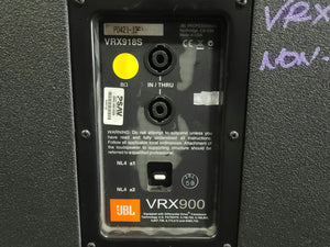 JBL VRX918S 18" Passive Subwoofer