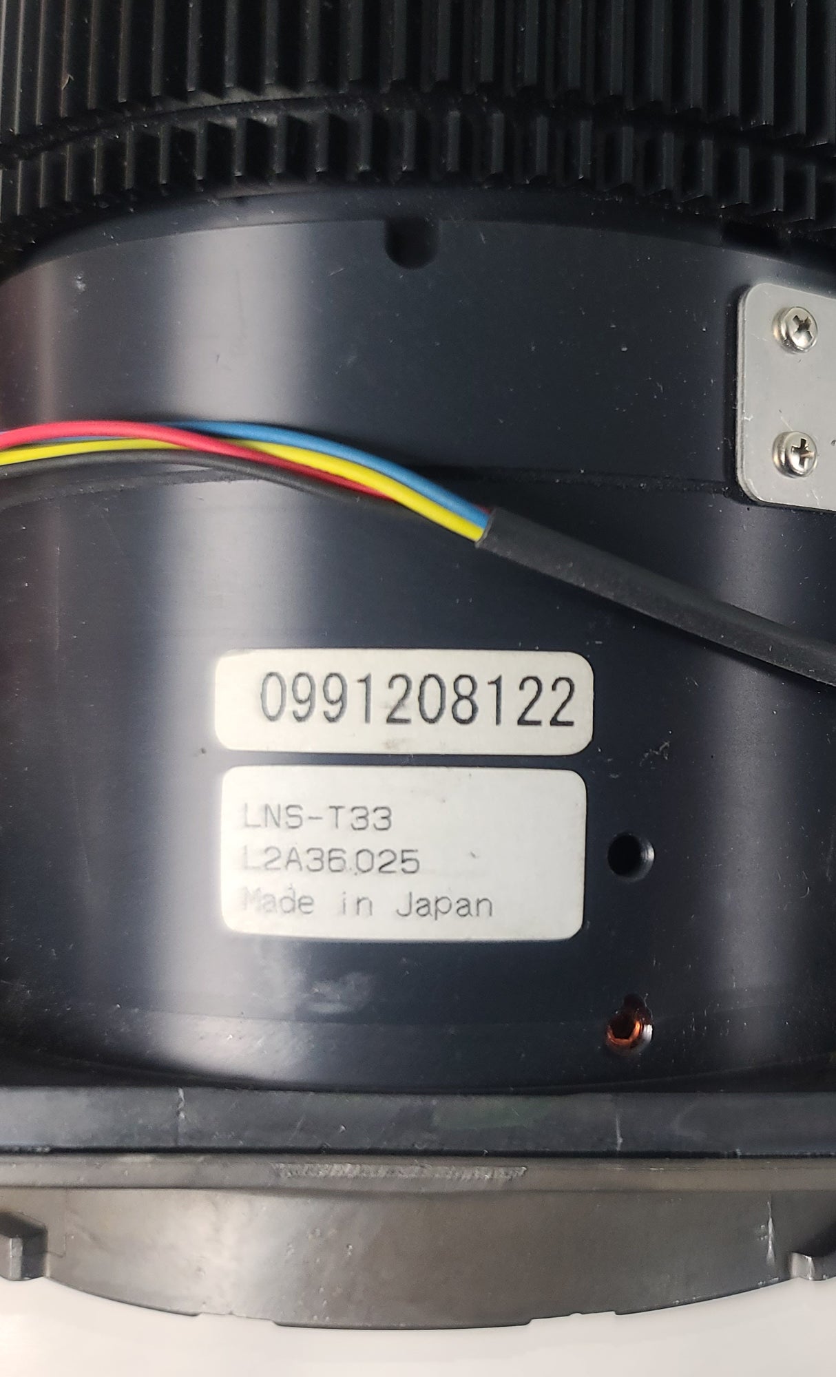 Sanyo LNS-T33 Ultra Long Zoom Lens F2.2-2.7 f=148-234mm in Pelican 1550 Case