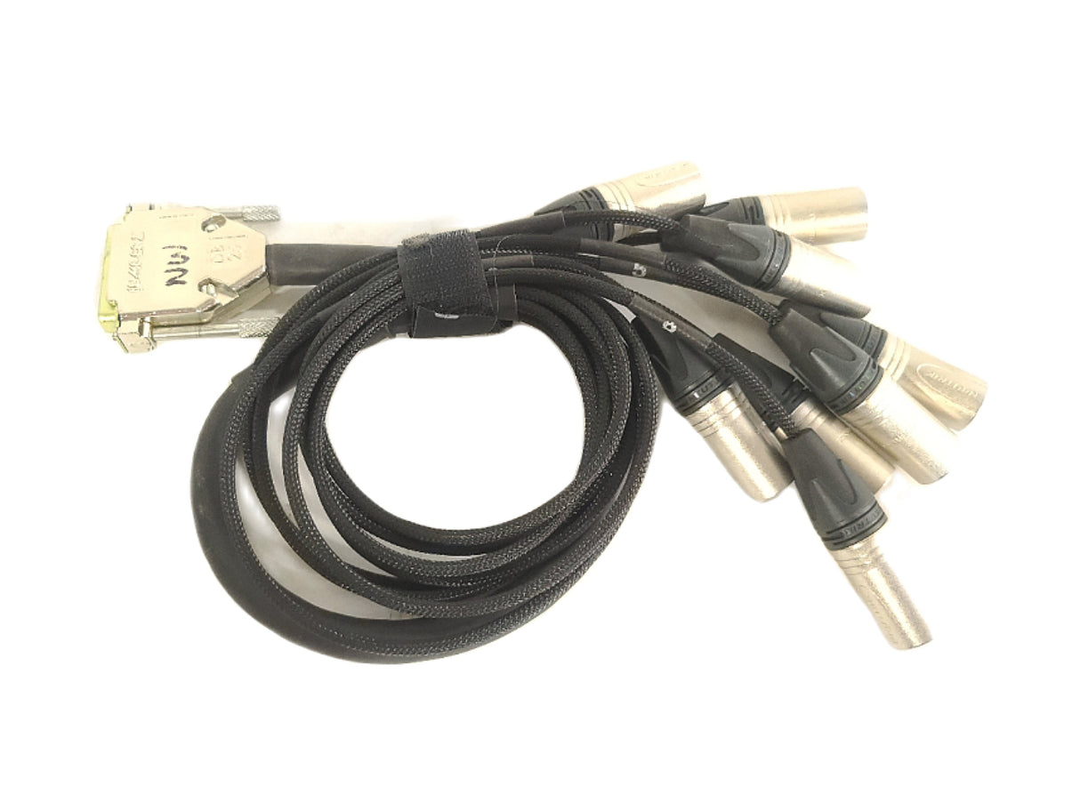 AJA FS2 Dual Channel Frame Synchronizer and Converter w/ 25 Pin To 8-Channel Female XLR-Input Breakout Cable, 25 Pin To 8-Channel Male XLR-Output Breakout Cable