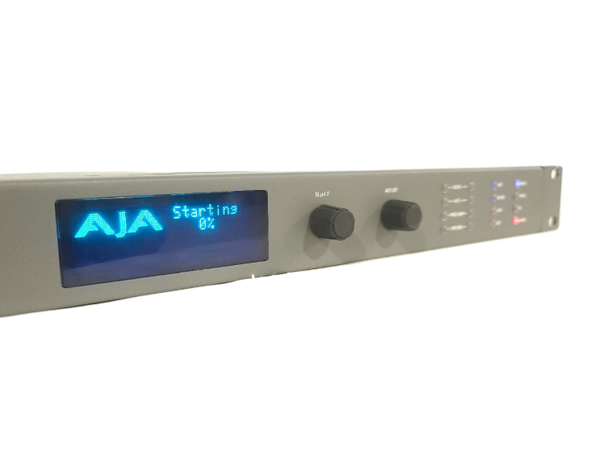 AJA FS2 Dual Channel Frame Synchronizer and Converter w/ 25 Pin To 8-Channel Female XLR-Input Breakout Cable, 25 Pin To 8-Channel Male XLR-Output Breakout Cable