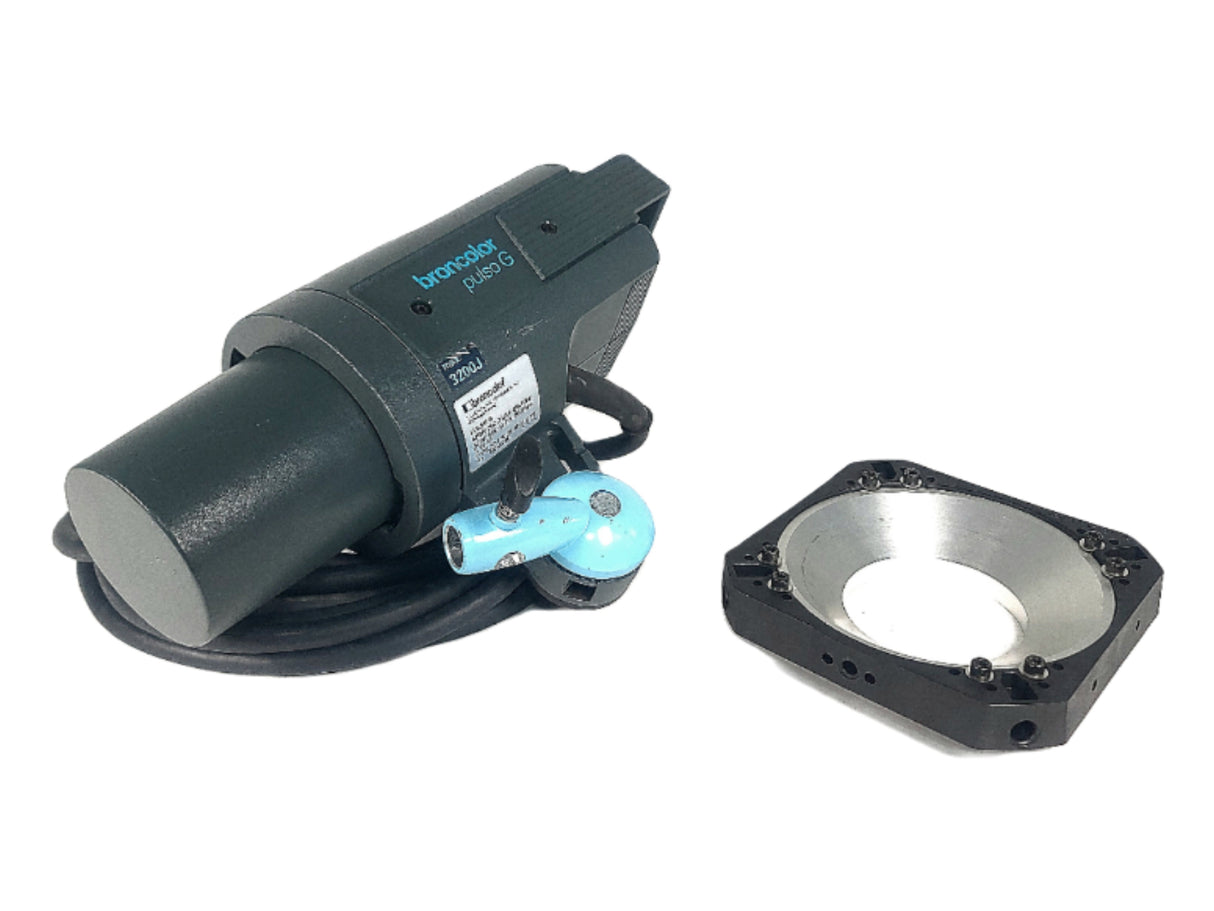 Broncolor 32.116.01-16 Pulso G 3200 J Focusing Lamphead with 16' Cord w/ Speed Ring