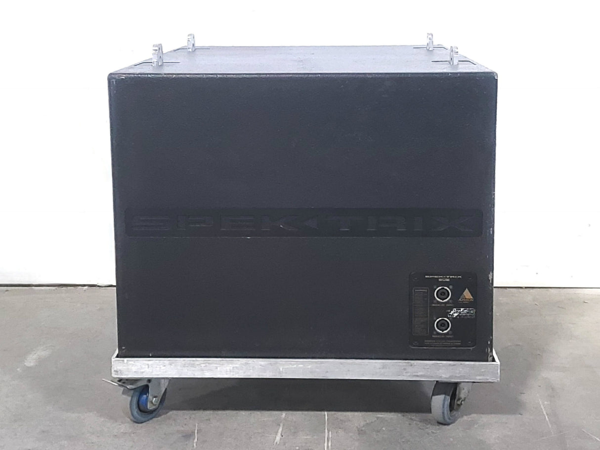 Adamson SpekTrix Dual 18" Compact Passive Sub-Bass w/ Wheeled Dolly