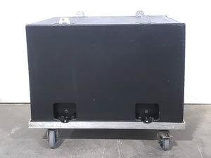 Adamson SpekTrix Dual 18" Compact Passive Sub-Bass w/ Wheeled Dolly