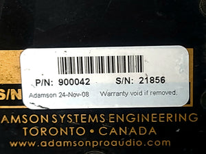 Adamson SpekTrix 3-way Passive Loudspeaker w/ Dolly & Cover