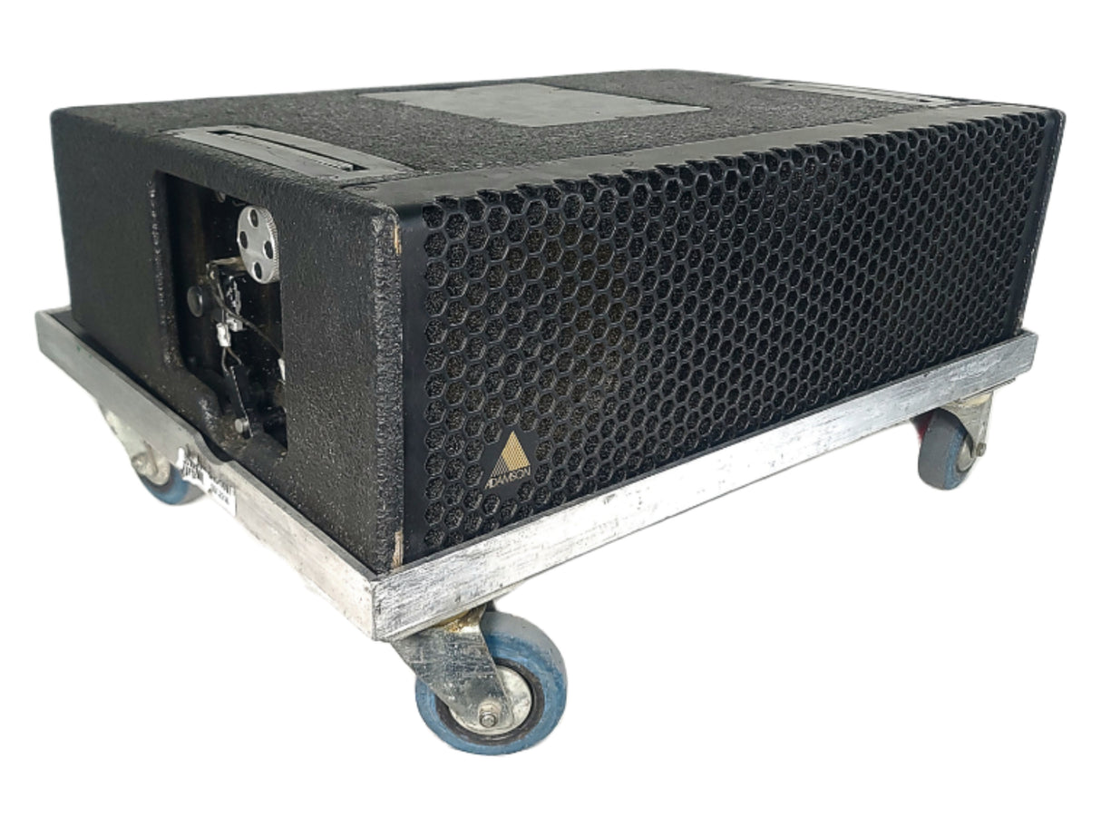 Adamson SpekTrix 3-way Passive Loudspeaker w/ Dolly & Cover