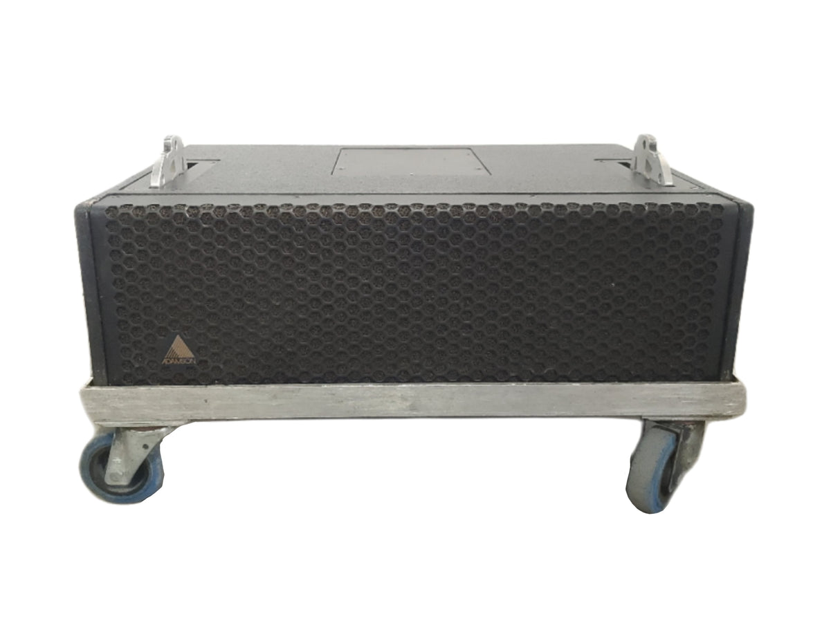 Adamson SpekTrix 3-way Passive Loudspeaker w/ Dolly & Cover