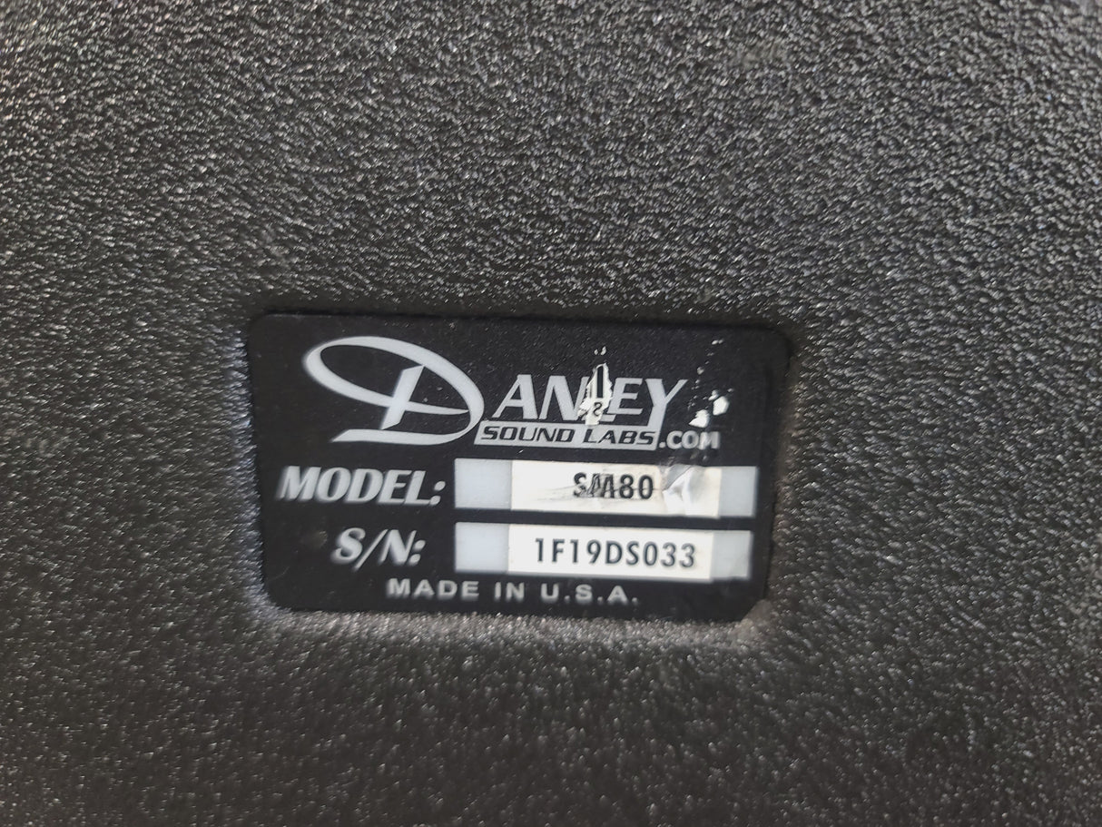 Danley Sound Labs SM80 High-Output Coaxial Passive Loudspeaker w/ Rigging Hardware