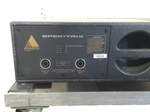 Adamson SpekTrix 3-way Passive Loudspeaker w/ Dolly & Cover