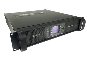 Lab Gruppen PLM5K44 BP 5,000 Watt Amplifier w/ 4 Flexible Output Channels, Lake Digital Signal Processing and Digital Audio Networking for Touring Applications
