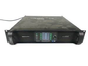 Lab Gruppen PLM5K44 BP 5,000 Watt Amplifier w/ 4 Flexible Output Channels, Lake Digital Signal Processing and Digital Audio Networking for Touring Applications
