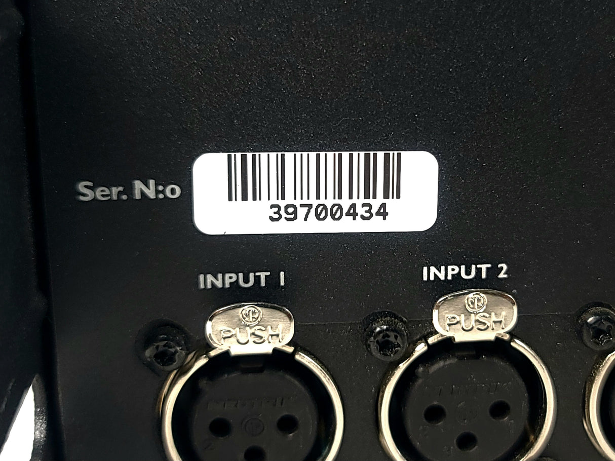 Lab Gruppen PLM5K44 BP 5,000 Watt Amplifier w/ 4 Flexible Output Channels, Lake Digital Signal Processing and Digital Audio Networking for Touring Applications