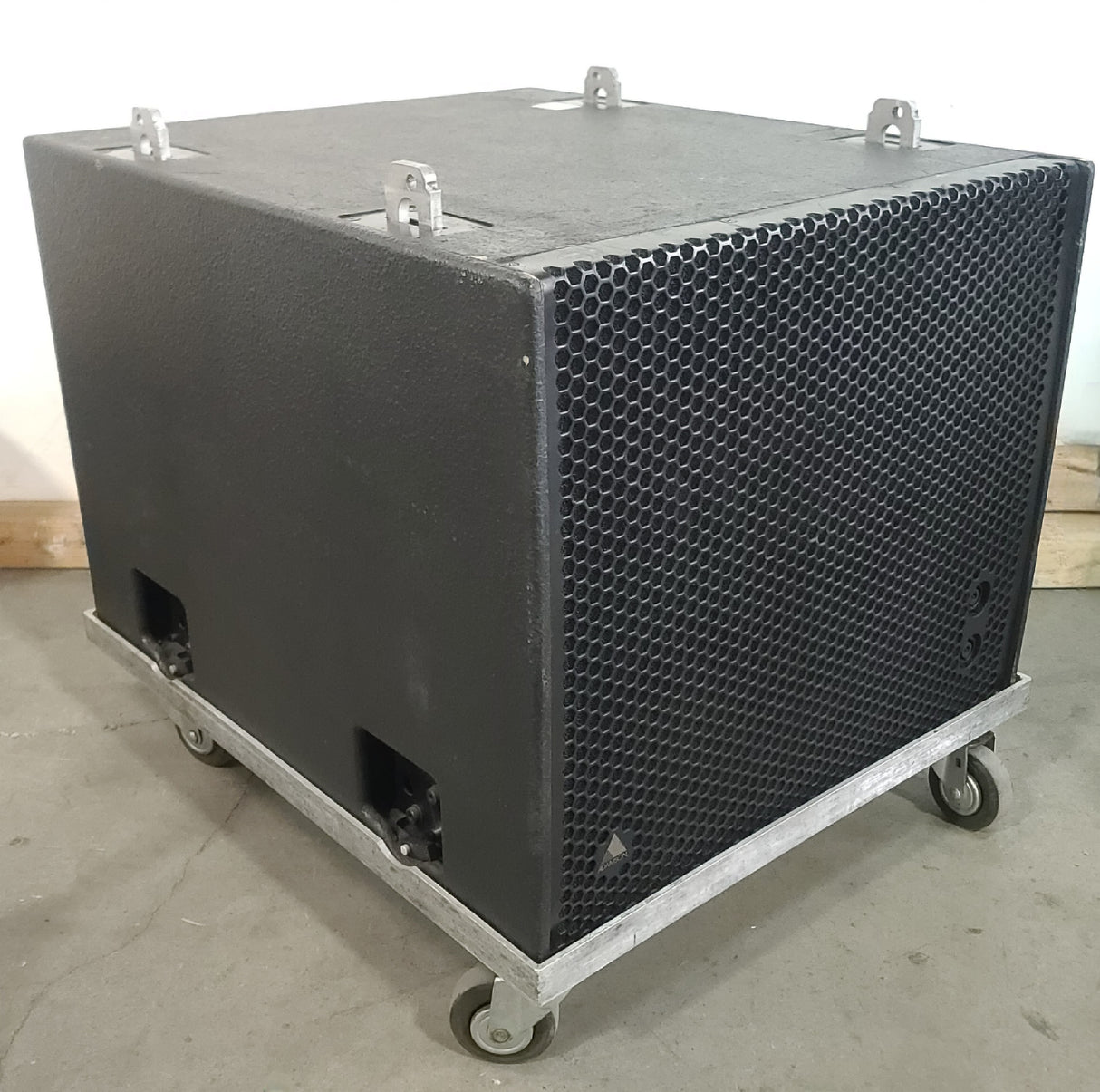 Adamson SpekTrix Dual 18" Compact Passive Sub-Bass w/ Wheeled Dolly