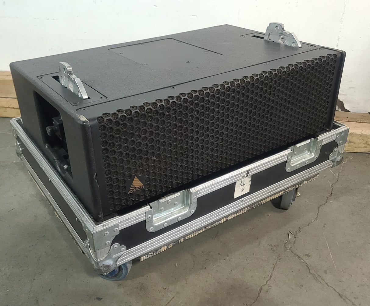 Adamson SpekTrix 3-way Passive Loudspeaker in Wheeled Road Case