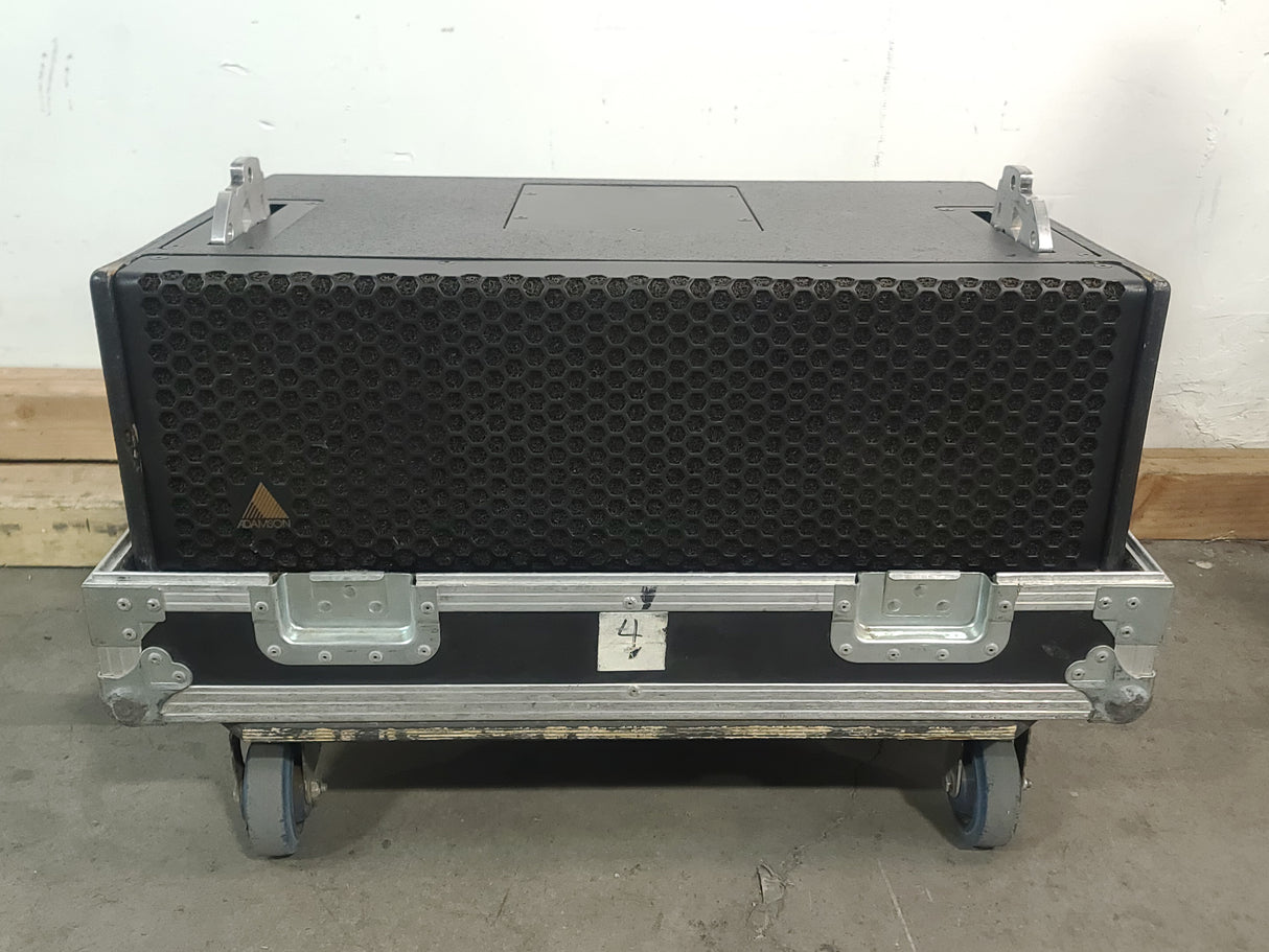 Adamson SpekTrix 3-way Passive Loudspeaker in Wheeled Road Case