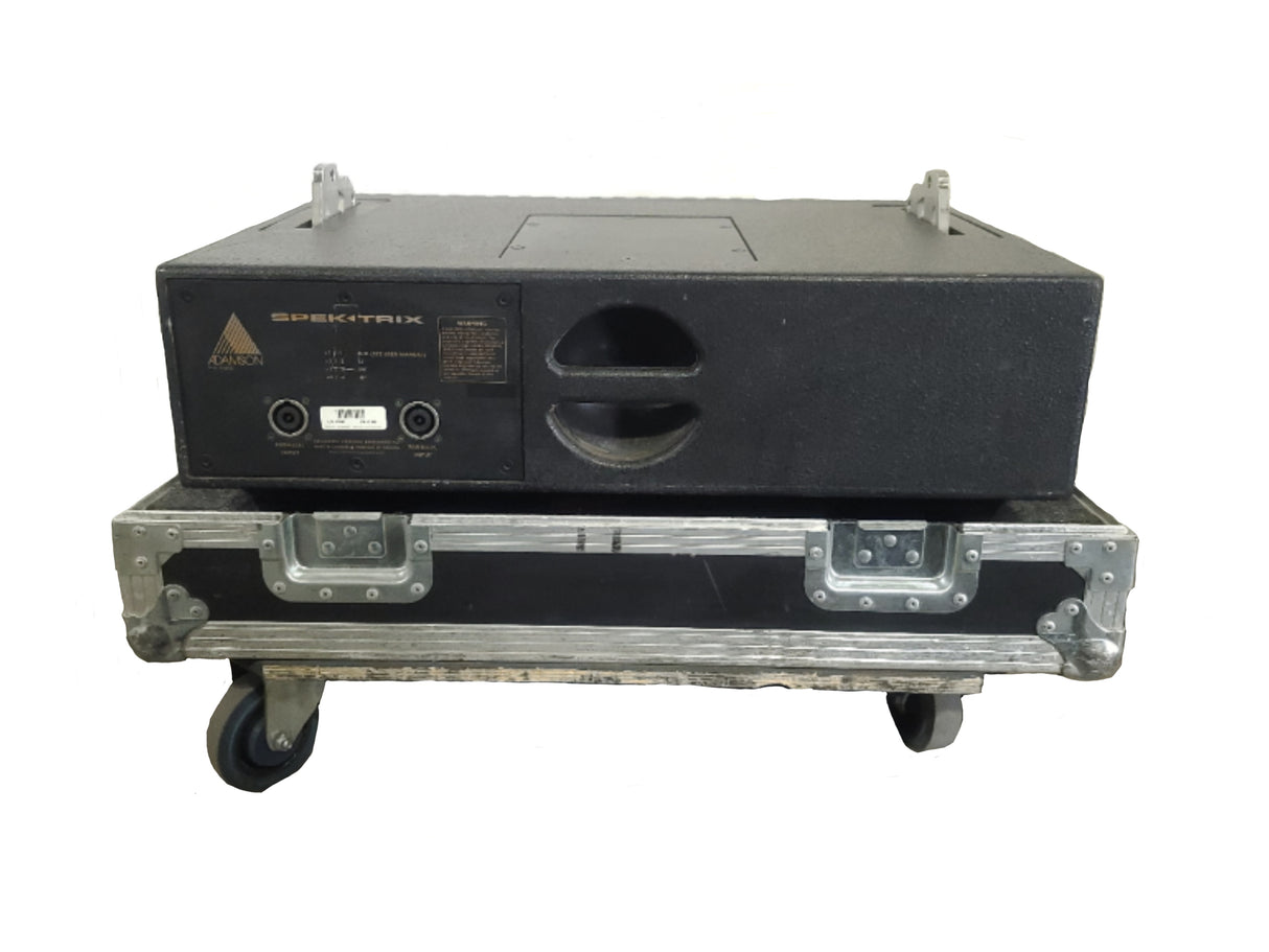 Adamson SpekTrix 3-way Passive Loudspeaker in Wheeled Road Case
