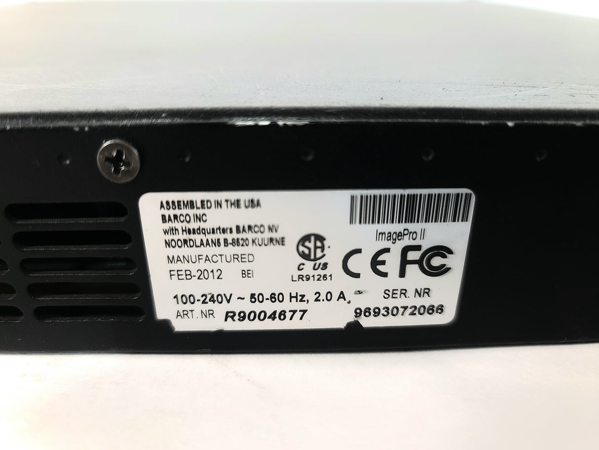 Barco R9004677 Folsom Image Pro II Video Scaler