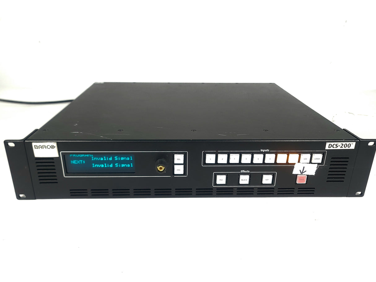Barco DCS-200 Dual-Channel Presentation Switcher