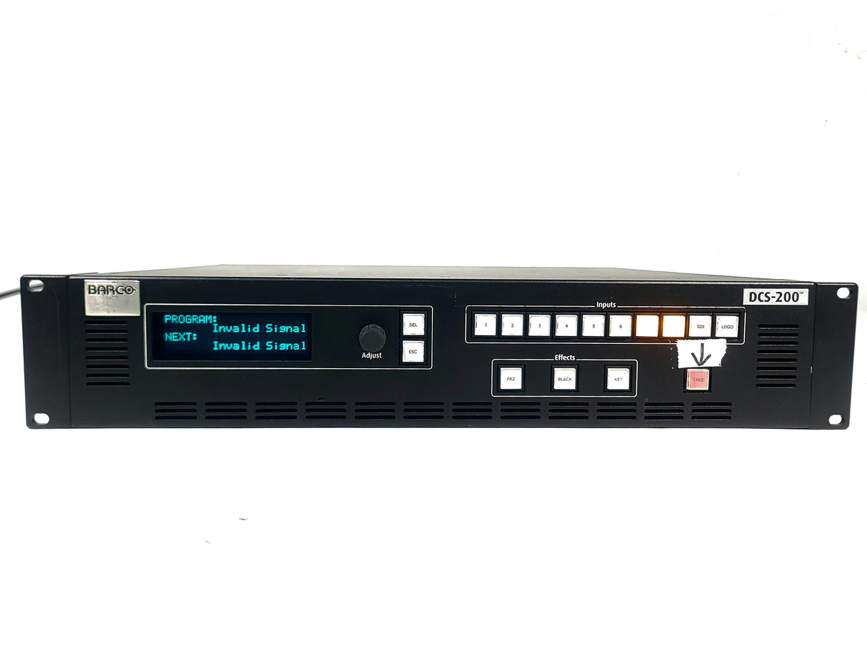 Barco DCS-200 Dual-Channel Presentation Switcher
