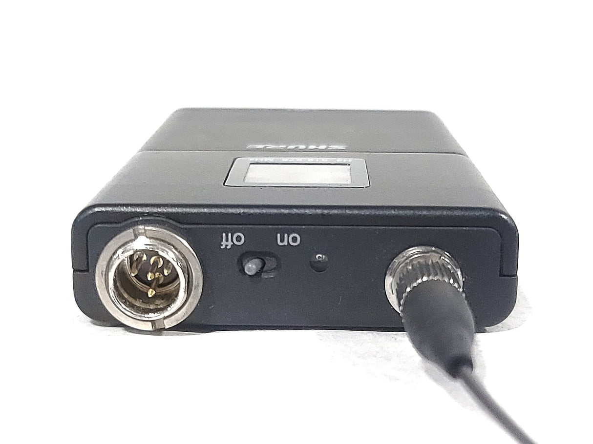 Shure UR1-H4 Bodypack Wireless Transmitter (518-578 HMz) in Soft Pouch