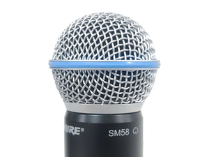 Shure UR2-H4 Handheld Wireless Transmitter (H4:518-578MHz) w/ BETA 58A Mic Capsule & Mic Clip in Soft Pouch