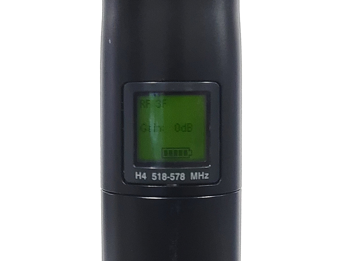 Shure UR2-H4 Handheld Wireless Transmitter (H4:518-578MHz) w/ BETA 58A Mic Capsule & Mic Clip in Soft Pouch