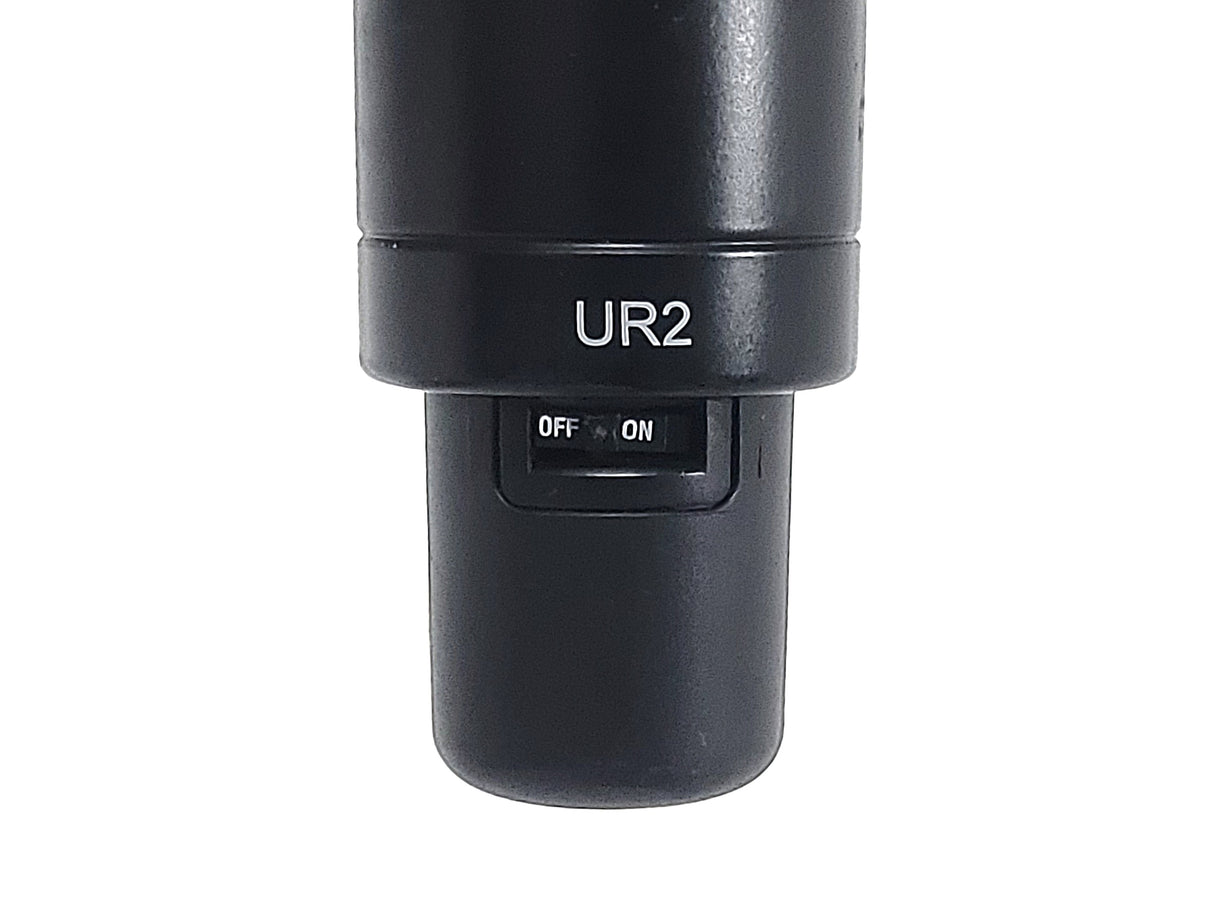 Shure UR2-H4 Handheld Wireless Transmitter (H4:518-578MHz) w/ BETA 58A Mic Capsule & Mic Clip in Soft Pouch