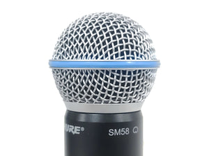 Shure UR2-H4 Handheld Wireless Transmitter (H4:518-578MHz) w/ BETA 58A Mic Capsule & Mic Clip in Soft Pouch