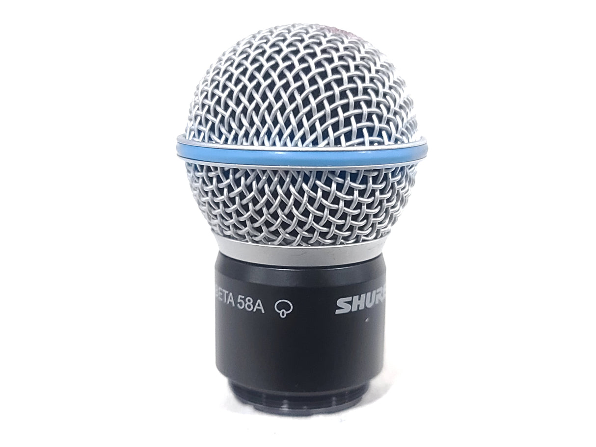 Shure UR2-H4 Handheld Wireless Transmitter (H4:518-578MHz) w/ BETA 58A Mic Capsule & Mic Clip in Soft Pouch