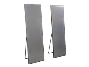 (2) TRT Transtech 1.9 LED iPoster Screens w/ Soft Carry Bags in Wheeled Road Case