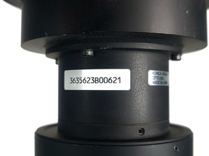 Christie 118-100117-XX ILS Fixed Projector Lens, 1.2:1 SX+ / 1.1:1 HD 0.95" 3-Chip DLP