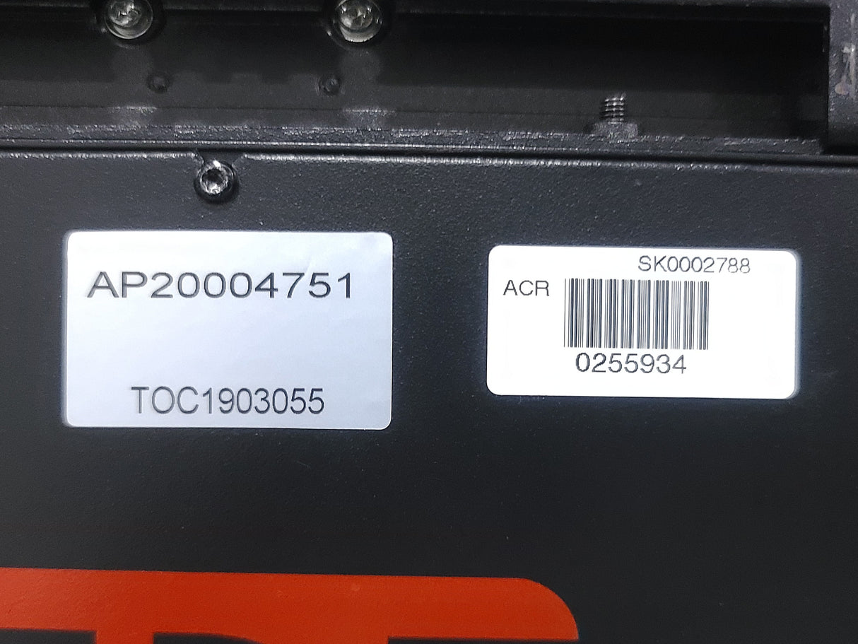 (2) TRT Transtech 1.9 LED iPoster Screens w/ Soft Carry Bags in Wheeled Road Case