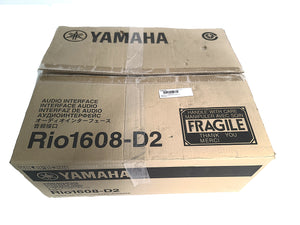 YAMAHA Rio1608-D2 Audio Interface In Original Box