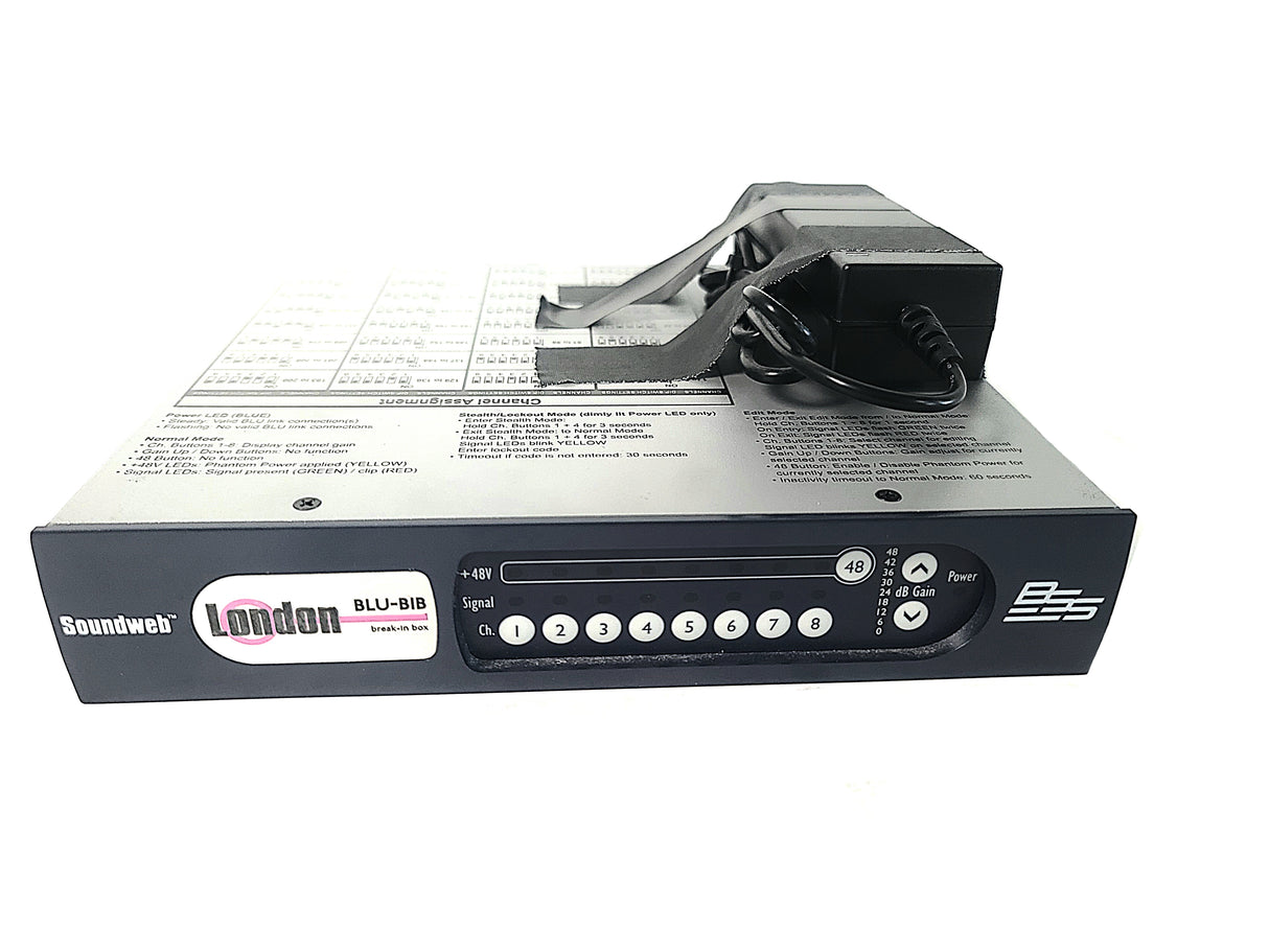 BSS Audio Soundweb London BLU-BIB (Break-In Box) Input Expander